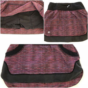 Lululemon lot of TWO running skirts size 2